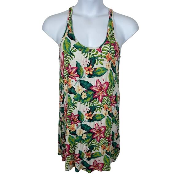 Tommy Bahama Tropical Print Nightgown or Swim Coverup Size Small - Picture 1 of 10